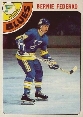 1978 Topps Bernie Federko #143 Hockey Card