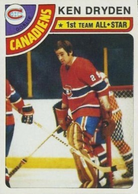 1978 Topps Ken Dryden #50 Hockey Card
