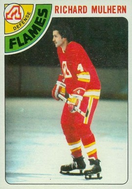 1978 Topps Richard Mulhern #256 Hockey Card