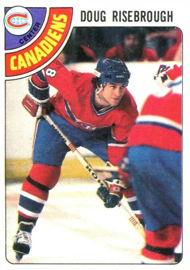 1978 Topps Doug Risebrough #249 Hockey Card