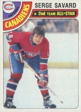 1978 Topps Serge Savard #190 Hockey Card