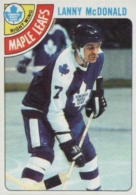 1978 Topps Lanny McDonald #78 Hockey Card