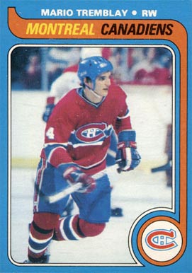 1979 O-Pee-Chee Mario Tremblay #123 Hockey Card