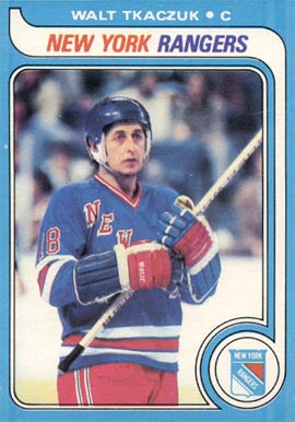 1979 O-Pee-Chee Walt Tkaczuk #15 Hockey Card
