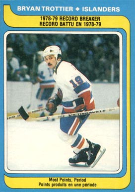 1979 O-Pee-Chee Bryan Trottier #165 Hockey Card