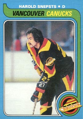 1979 O-Pee-Chee Harold Snepsts #186 Hockey Card