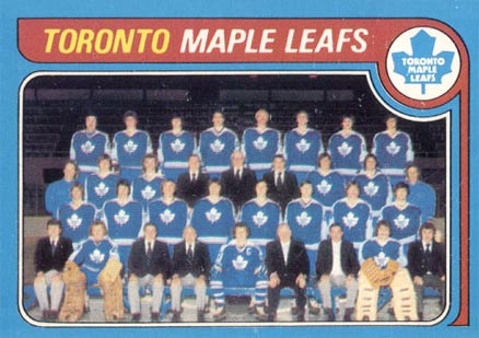 1979 O-Pee-Chee Maple Leafs Team #258 Hockey Card