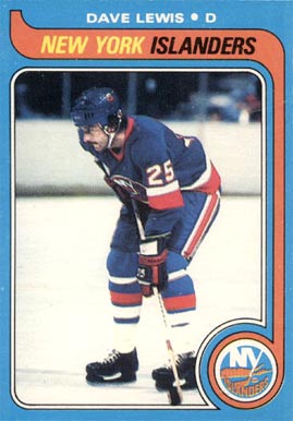 1979 O-Pee-Chee Dave Lewis #44 Hockey Card