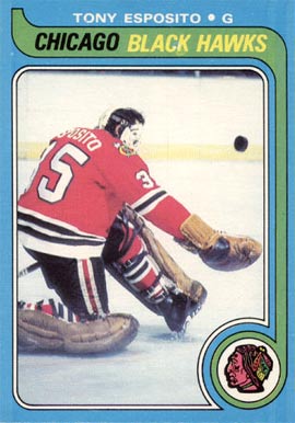 1979 O-Pee-Chee Tony Esposito #80 Hockey Card