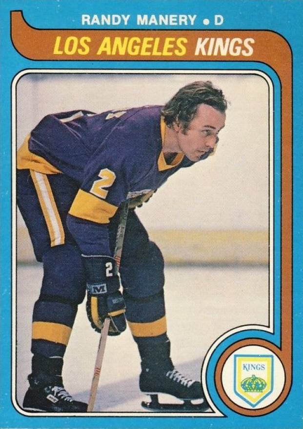 1979 O-Pee-Chee Randy Manery #317 Hockey Card