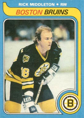 1979 Topps Rick Middleton #10 Hockey Card