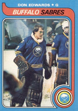 1979 Topps Don Edwards #105 Hockey Card