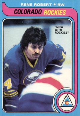 1979 Topps Rene Robert #12 Hockey Card