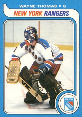 1979 Topps Wayne Thomas #126 Hockey Card