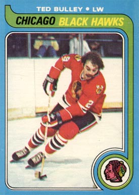 1979 Topps Ted Bulley #128 Hockey Card