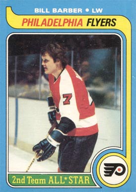 1979 Topps Bill Barber #140 Hockey Card