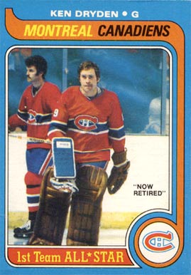 1979 Topps Ken Dryden #150 Hockey Card