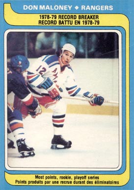 1979 Topps Don Maloney #162 Hockey Card