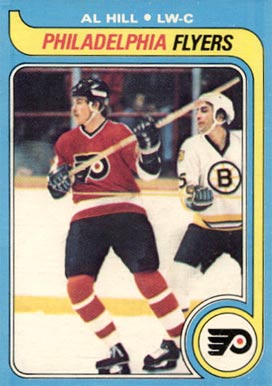 1979 Topps Al Hill #166 Hockey Card