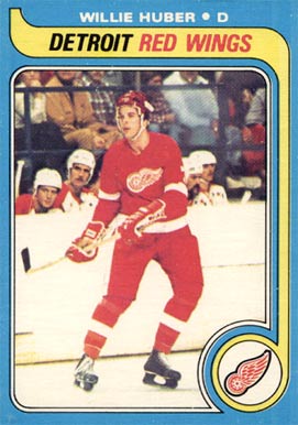 1979 Topps Willie Huber #17 Hockey Card