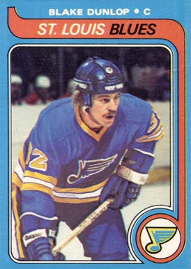 1979 Topps Blake Dunlop #174 Hockey Card
