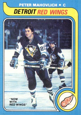 1979 Topps Peter Mahovlich #187 Hockey Card