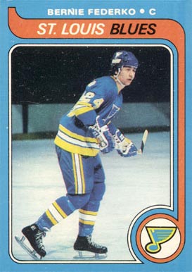 1979 Topps Bernie Federko #215 Hockey Card