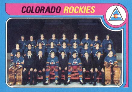 1979 Topps Colorado Rockies Team #248 Hockey Card