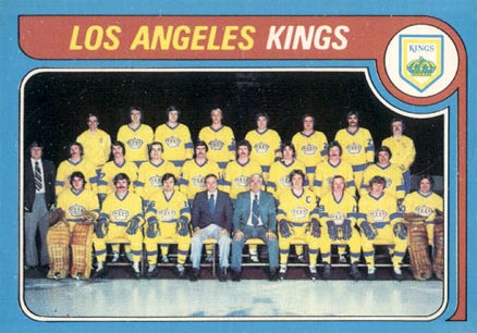 1979 Topps Los Angeles Kings Team #250 Hockey Card