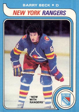 1979 Topps Barry Beck #35 Hockey Card