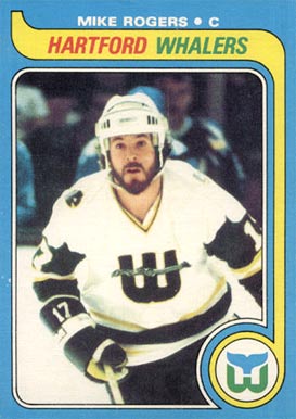 1979 Topps Mike Rogers #43 Hockey Card