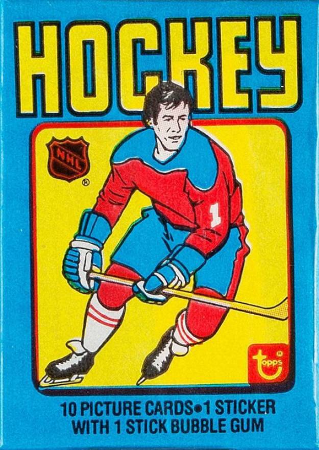 1979 Topps Wax Pack #WP Hockey Card