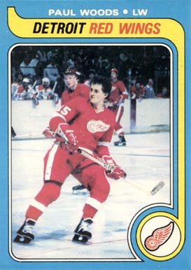 1979 Topps Paul Woods #48 Hockey Card