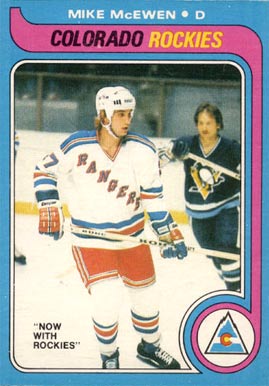 1979 Topps Mike McEwen #66 Hockey Card