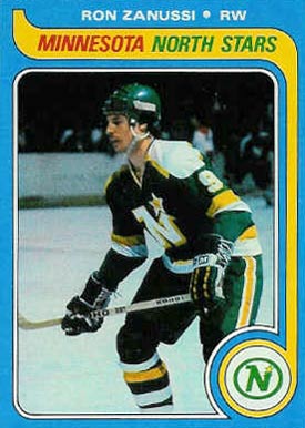 1979 Topps Ron Zanussi #22 Hockey Card
