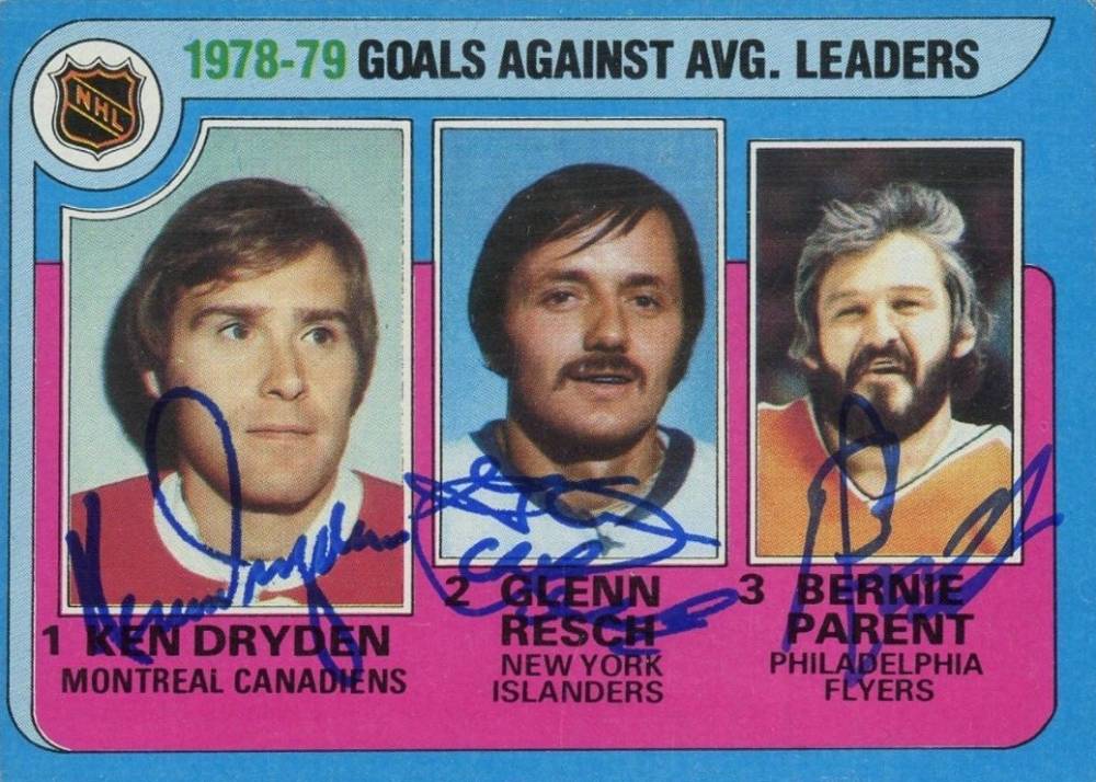 1979 Topps Goals Against Average Leaders #6 Hockey Card