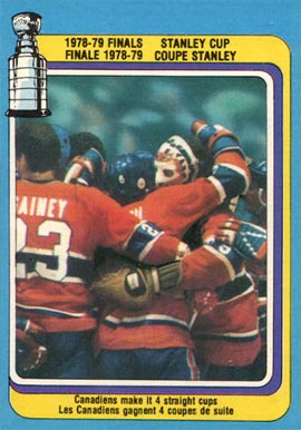 1979 Topps Stanley Cup Finals #83 Hockey Card
