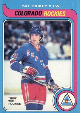 1979 Topps Pat Hickey #86 Hockey Card