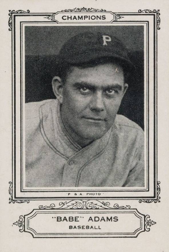 1926 Spalding Champion "Babe" Adams #1 Baseball Card