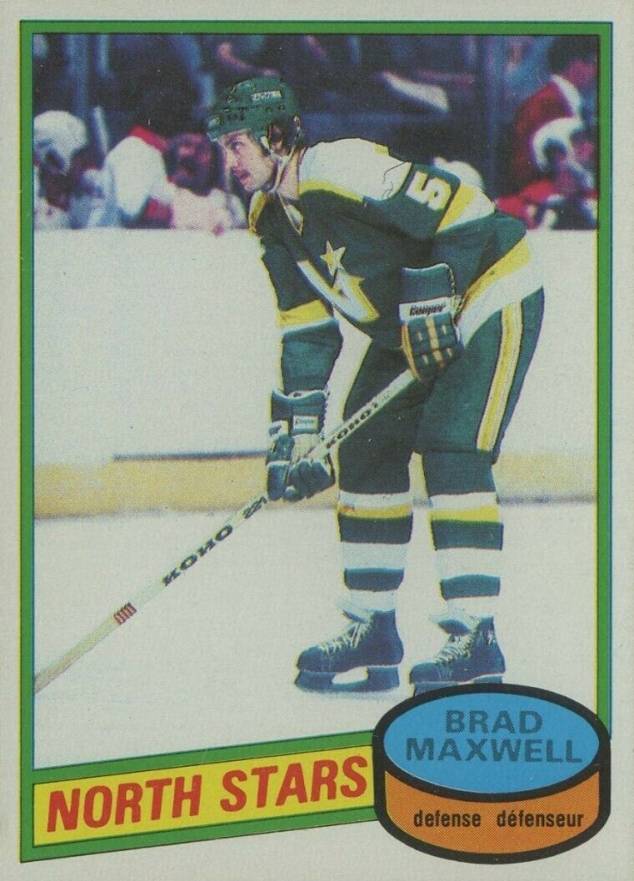 1980 O-Pee-Chee Brad Maxwell #152 Hockey Card