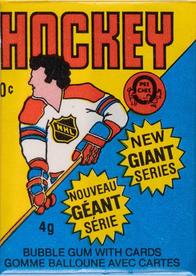 1980 O-Pee-Chee Wax Pack #WP Hockey Card