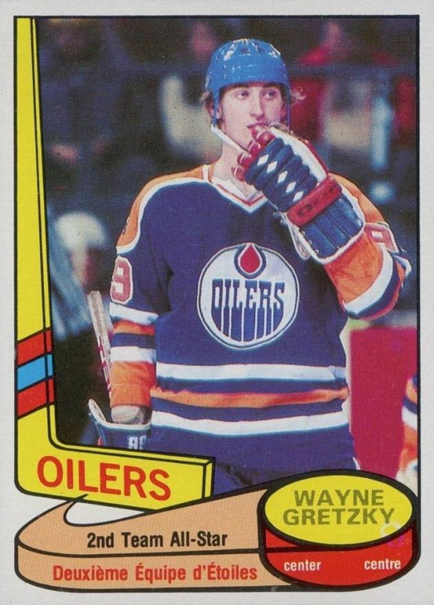 1980 O-Pee-Chee Wayne Gretzky #87 Hockey Card