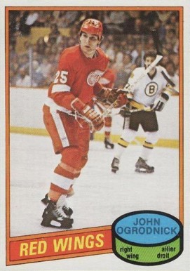 1980 O-Pee-Chee John Ogrodnick #359 Hockey Card