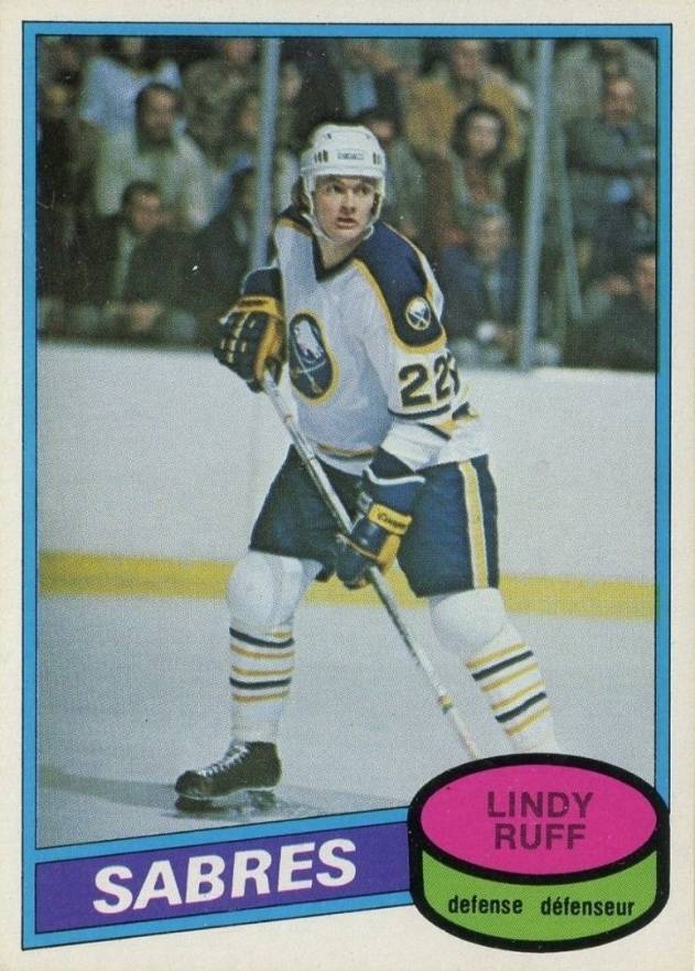 1980 O-Pee-Chee Lindy Ruff #319 Hockey Card