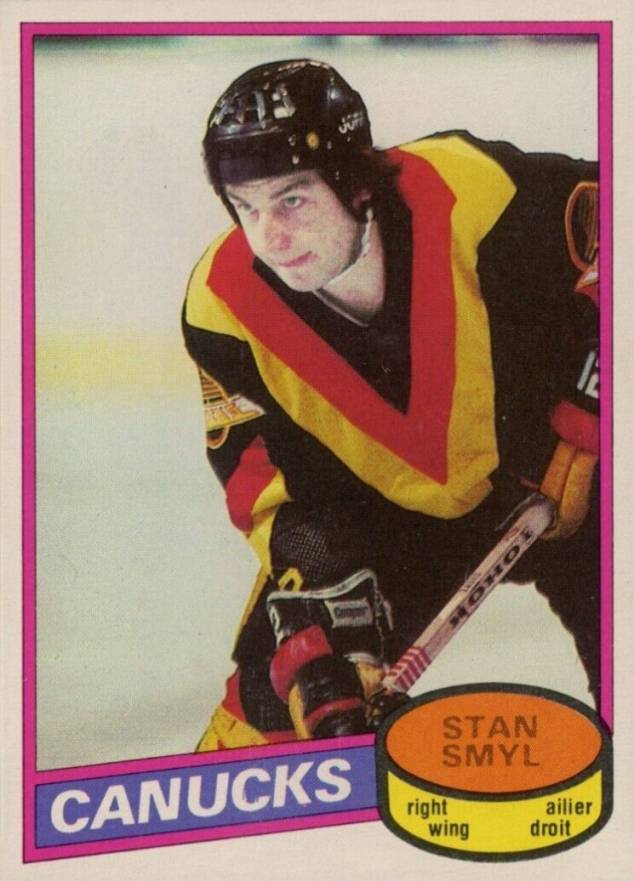 1980 O-Pee-Chee Stan Smyl #208 Hockey Card