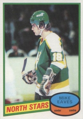 1980 O-Pee-Chee Mike Eaves #206 Hockey Card