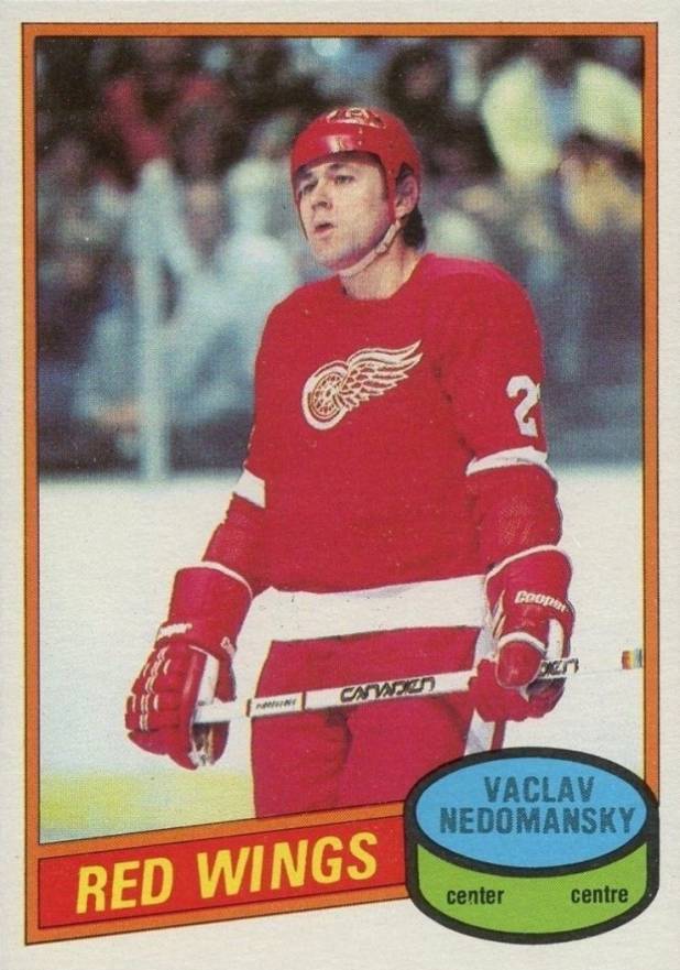 1980 O-Pee-Chee Vaclav Nedomansky #202 Hockey Card