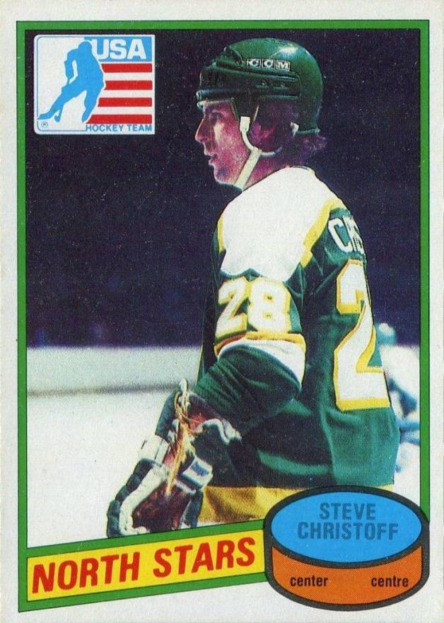 1980 O-Pee-Chee Steve Christoff #103 Hockey Card