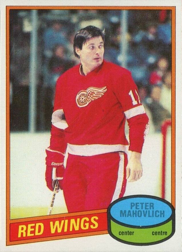 1980 O-Pee-Chee Peter Mahovlich #72 Hockey Card