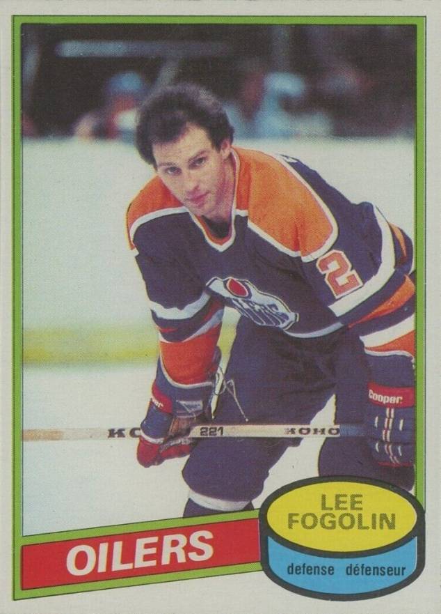 1980 O-Pee-Chee Lee Fogolin #63 Hockey Card